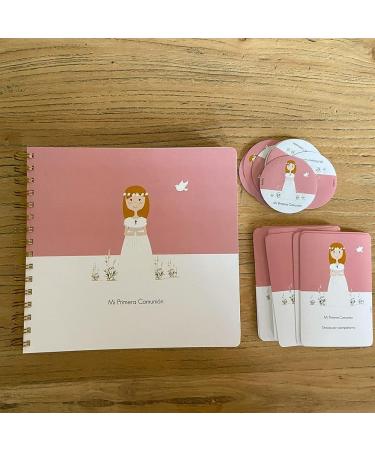Buy Susiko Communion Set for Girls - 20 Memories 1 Album & 10 Gift Stickers | Premium Quality & Lovely Design - International Shipping - Buy Online on GoSupps.com