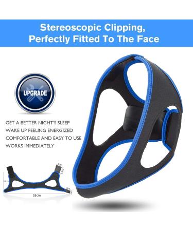 Anti Snoring Chin Strap - Stop Snoring Devices - Sleep Aid Face Lifting Belt - Buy Online on GoSupps.com