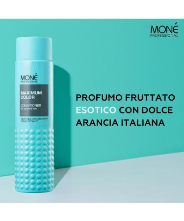  MON MON Professional Set Shampoo and Conditioner for Coloured Hair - Hair Colour Care - Strengthens and Protects - Smooth Hair Cleansing - 300ml - Buy Online on GoSupps.com