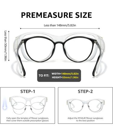 Lvioe Blue Light Filter Glasses - Trendy Anti-Blue Light Overhead Glasses for Computers Reading TV & Gaming - Buy Online on GoSupps.com