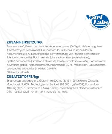 Nutrilabs Estifor Tablets for Dogs - 10 Digestive & Intestinal Health Supplements with Bentonite Yeast Extracts & Prebiotics - Premium Dog Dietary Products - Buy Online on GoSupps.com