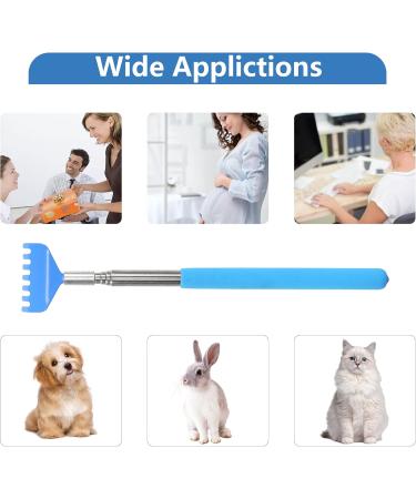 Cerrxian Portable Telescopic Back Scratch - Metal-Free Massage Device for Women | 4 Knots Rubber Gear - Buy Online on GoSupps.com