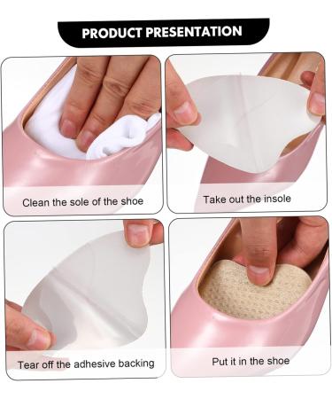 FOMIYES Sorghum Sweep - 24 Pairs Suede Sole Pads & Toe Caps for Comfort & Protection - Buy Online on GoSupps.com