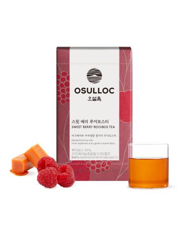 Osulloc sweet berry-rooibos tea herbal and fruits mixture premium mixture made of jeju tea bag series 20 pieces 1.06 oz 30 g sweet berry rooibos 20 pieces (1 piece)