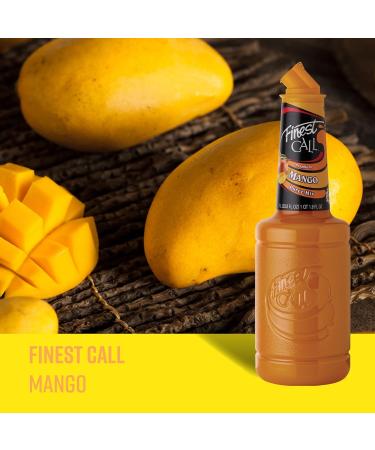 Finest Call Mango Puree 1 Litre - Premium Fruit Puree for Cocktails, Cooking & Baking - Buy Online on GoSupps.com