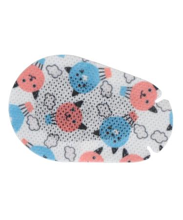 Breathable Comfortable Eye Patches Bandages for Children Adults 40Pcs (Panda Balloon Pattern)