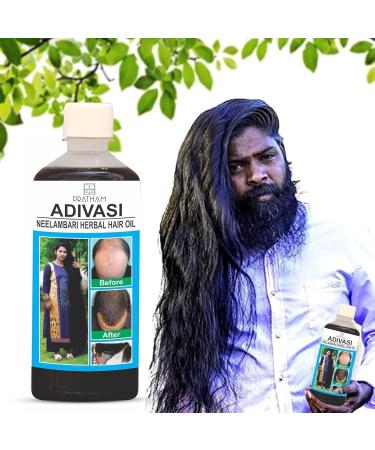 Herbal Hair Oil Adivasi Hair Oil Original Adivasi Nilgiri Herbal Hair Oil Original. Made By Pure Adivasi Ayurvedic Herbs (250Ml)