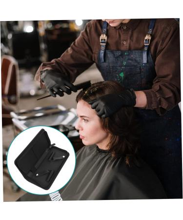 Professional Hair Stylist Kit - Leather Scissor Holder & Barber Tool Tote Bag for Travel | Perfect Hairdressing Pouch - Buy Online on GoSupps.com