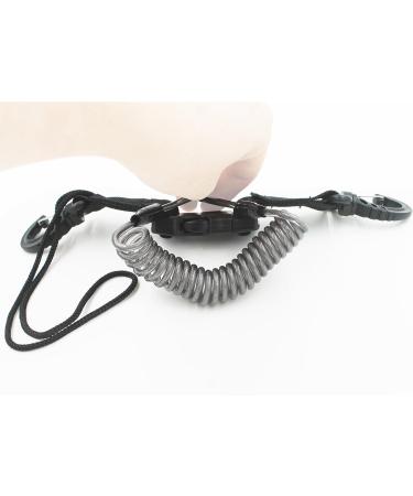 YYST Stainless Steel Scuba Diving Lanyard w/ Quick Release Buckle - Ideal for Cameras & Dive Lights - Buy Online on GoSupps.com