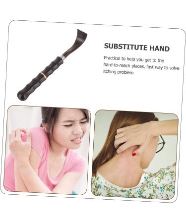 Beaupretty Telescopic Back Scratch & Baby Bottle Brush Wooden Handle Relief Massage Device for Home & Outdoor Use - Buy Online on GoSupps.com