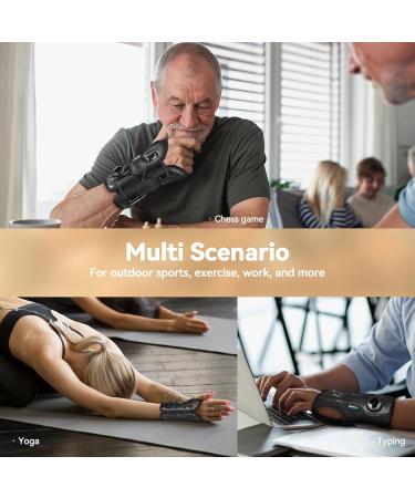 Wrist Brace for Carpal Tunnel Relief - Adjustable Support Splint for Tendonitis Arthritis & Injuries | Left & Right Hand - Buy Online on GoSupps.com