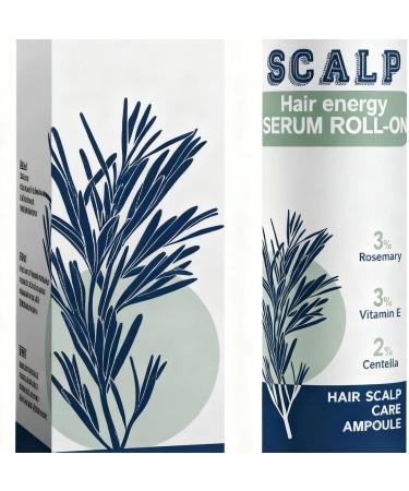 Hair Growth Oil 25ml Root Stimulator Roller - Nourishing Hair Oil | For Women and Men Daily Care Nighttime Shower After-Cut Hair Preparation - Buy Online on GoSupps.com