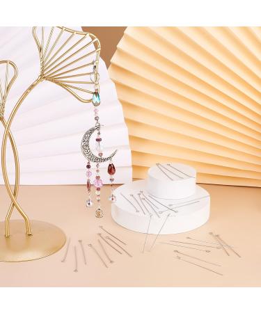Pandahall 100pcs 22 Gauge Stainless Steel Open Eyepins 2 Inch for DIY Jewelry Making - Buy Online on GoSupps.com