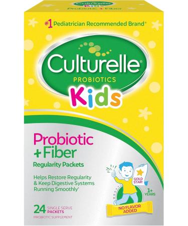 Culturelle Pro Strength Daily Probiotic Capsules 60 Count & Kids Probiotic + Fiber Packets 24 Count - Buy Online on GoSupps.com