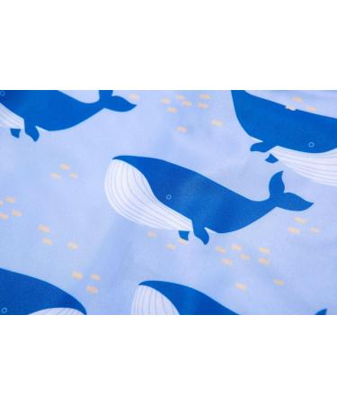 BONVERANO Baby Boy All-in-one Sunsuit/Swimsuit UPF 50+ with Cap, 12-18 Months - Whales Print - Buy Online on GoSupps.com