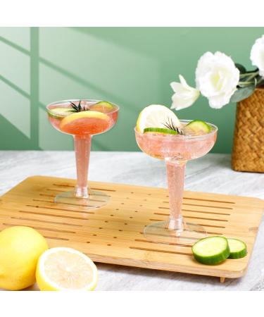 PULOTE 50 Pack Clear Plastic Champagne Flutes - 4.5 oz - Ideal for Wedding, Party, and Everyday Use - Buy Online on GoSupps.com