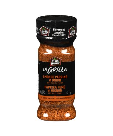 Club House La Grille Grilling Made Easy Smoked Paprika & Onion with Garlic & Pepper All Purpose Seasoning 171g