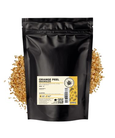 Nature Kitchen Orange Peel Granules 500G Large Bag Of Seasoning Spices And Herbs. Gluten-Free and Vegan Everyday Cooking Blends For Marinades Sauces Frying Baking Or Grilling ORANGE PEEL POWDER 500G