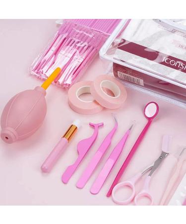 Lash Extension Practice Kit | Professional Eyelash Grafting Training Tools | False Eyelash Extensions Practice Exercise Set for Beginners with Glue Tweezers Shakven - Buy Online on GoSupps.com
