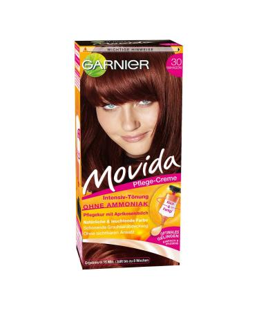 Garnier Movida Hair Color Intensive Tint 30 Mahogany Mahogany 1 piece (1 pack)