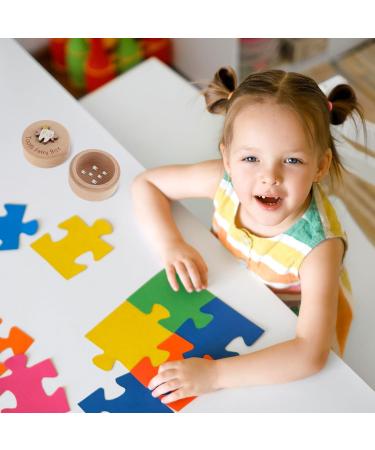 Lusofie Wooden 3D Carved Tooth Fairy Box - Cute Kids Lost Teeth Storage & Tooth Fairy Gifts - Buy Online on GoSupps.com