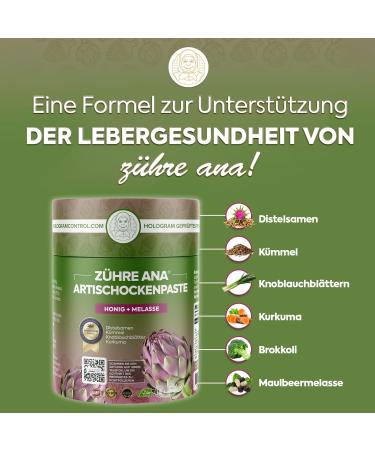 Buy Tool Ana Artichoke Paste - Antioxidant & Silymarin Rich - Liver Kidney & Urinary Tract Support - Vegan & Toxin-Free - Buy Online on GoSupps.com