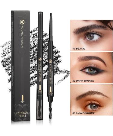 LXZJJM Microblading Eyebrow Pencil 3-in-1 Eyebrow Pencil Waterproof And Smudge-Proof Precise Brush-Tip Create Natural-Looking Brows Stay on All Day (02) - Buy Online on GoSupps.com