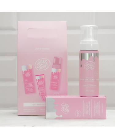 Bielenda BODY BOOM Facial Care Gift Set including 50ml Moisturizing Cream and 150ml Facial Cleansing Foam with a natural vegan formula - Buy Online on GoSupps.com