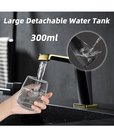 Portable Cordless Water Flosser - 5 Modes IPX7 Waterproof 300ML - Travel-Friendly Dental Cleaner with 4 Tips - Buy Online on GoSupps.com