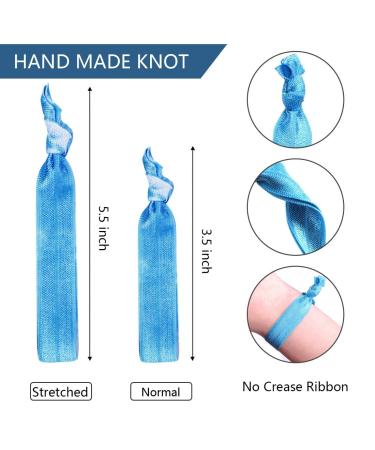 Beauty Wig World 100PCS Elastic Hair Ties - Printed Patterns & Multi-Colors Hair Bands for Women & Girls - Buy Online on GoSupps.com