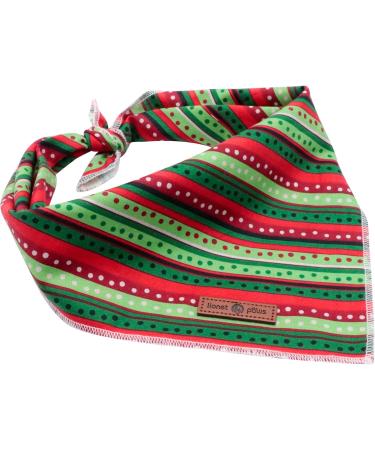 Shop Lionet Paws Christmas Dog Bandana - Triangle Scarf for All Dog Sizes | Festive Headscarves for Small Medium & Large Dogs - Buy Online on GoSupps.com
