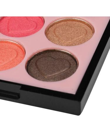  LoveLeiter 9 glittery colored pearls matte powder eyeshadow heart-shaped pearly matte eyeshadow Beautiful Mineral Eyeshadow - Buy Online on GoSupps.com