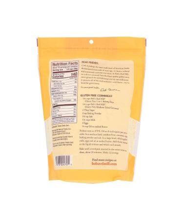 Bob's Red Mill Medium Grind Cornmeal Gluten Free 24oz - Pack of 2 | 1.5lb x 2 - Premium Quality Cornmeal for Healthy Baking - Buy Online on GoSupps.com