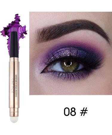 Eyeshadow Stick Set | Makeup Eyeshadow Pencil Crayon 6 Colors - Long Lasting Natural Eye Shadow Highlighter Stick for Women Daily Use and Pochy B(7# 12#) - Buy Online on GoSupps.com