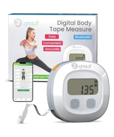  Lightstuff Basic Body Health Tools - Fat Caliper Plus Body Tape  Measure - Check Your Fat Percentage and Body Measurements at Home Without  Anyone's Help - Body Fat Charts and Instructions