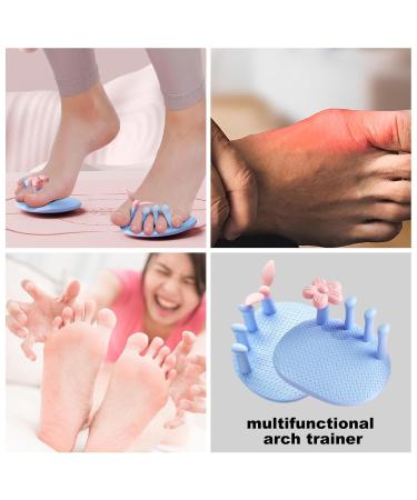 Toe Spacers for Feet | Valgus Corrector & Toe Spreader | Non-Slip Handle Toe Vault Coach & Separator for Optimal Foot Alignment - Buy Online on GoSupps.com