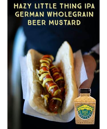 Sierra Nevada Mustard Hazy Little Thing & German-Style Whole Seed - 9 Oz Squeeze Bottle - Buy Online on GoSupps.com