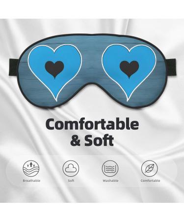 Shop Soft Blackout Sleep Mask for Men & Women | Reusable Eye Covers for Travel & Sleep | Perfect Gifts - I Love Gymnastics - Buy Online on GoSupps.com