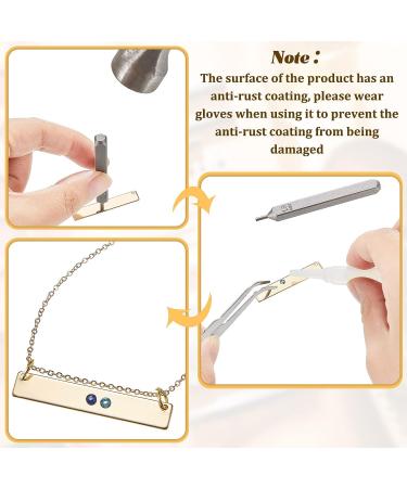 45 Pcs Metal Stamping Tools Kit with Rhinestones, Pendants, and Storage Box - Buy Online on GoSupps.com