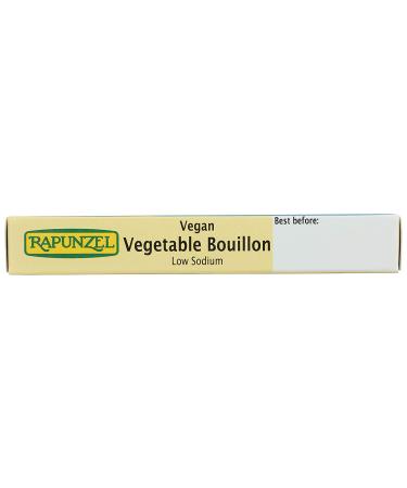 Rapunzel Low Sodium Vegetable Bouillon Cubes - 8 Count (2.5 oz) - Buy Online on GoSupps.com
