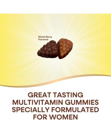 Nature's Way Alive! Women s Gummy Multivitamin 16 Vitamins & Minerals Energy Metabolism* Hair Skin & Nails* Vegetarian Mixed Berry Flavored 60 Gummies - 2 Pack - Buy Online on GoSupps.com
