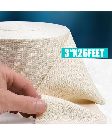 Alerik Compression Bandage 7.5 cm x 8m - Stretchable Elastic Hose Support for Big Knees - Buy Online on GoSupps.com