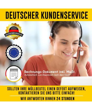 Buy 120L Tearproof Black Garbage Bags - 50 Extra Strong Waste Bags - XXL LDPE - 700x1100mm - Buy Online on GoSupps.com