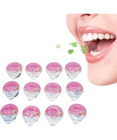 12-Pack Peach Flavor Mouthwash | 13ml Travel-Friendly Bad Breath Solution | Fresh Breath Anywhere - Buy Online on GoSupps.com