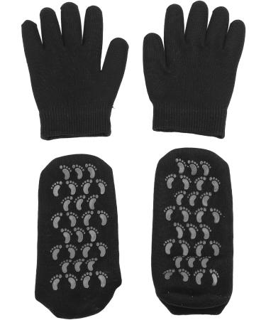HUSHUI Gel Gloves Socks Set Moisturizing Soft Essential Oil Gloves Socks for Women Men Dry Cracked Feet Hands (A) - Buy Online on GoSupps.com