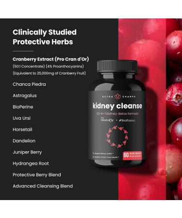 NutraChamps Liver Cleanse Capsules and Kidney Cleanse Capsules 2 Pack Bundle - Buy Online on GoSupps.com