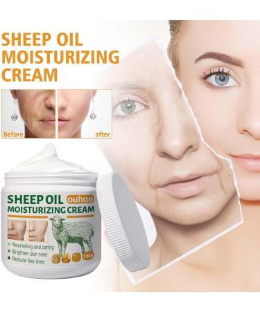FASSME Facial Moisturizer Sheep Oil Face Creams NonGreasy Locks Moisture Firms Your Skin Body Care - Buy Online on GoSupps.com