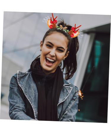 FRCOLOR Elk Antler 2 Pairs Christmas Hair Clips Deer Horns Hair Holder Christmas Antlers Barrettes Hair Barrettes for Women Hair Decoration Women Hair Clips Clothing Non-woven Fabric Miss - Buy Online on GoSupps.com