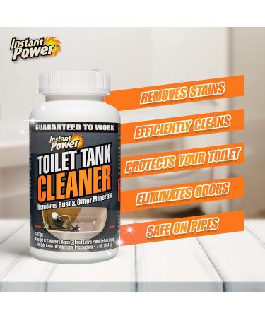 Instant Power 1806 Toilet Tank Cleaner 16 oz - White - 1 Pack | Powerful Cleaning Solution - Buy Online on GoSupps.com