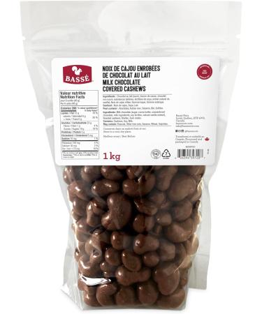Bass Milk Chocolate Covered Cashews 1kg - Buy Online on GoSupps.com